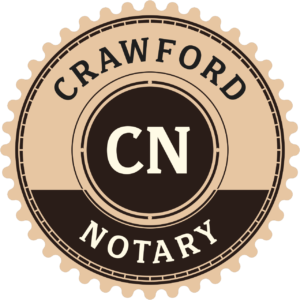 Crawford Notary logo